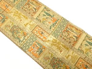 新正倉院錦織り出し　袋帯